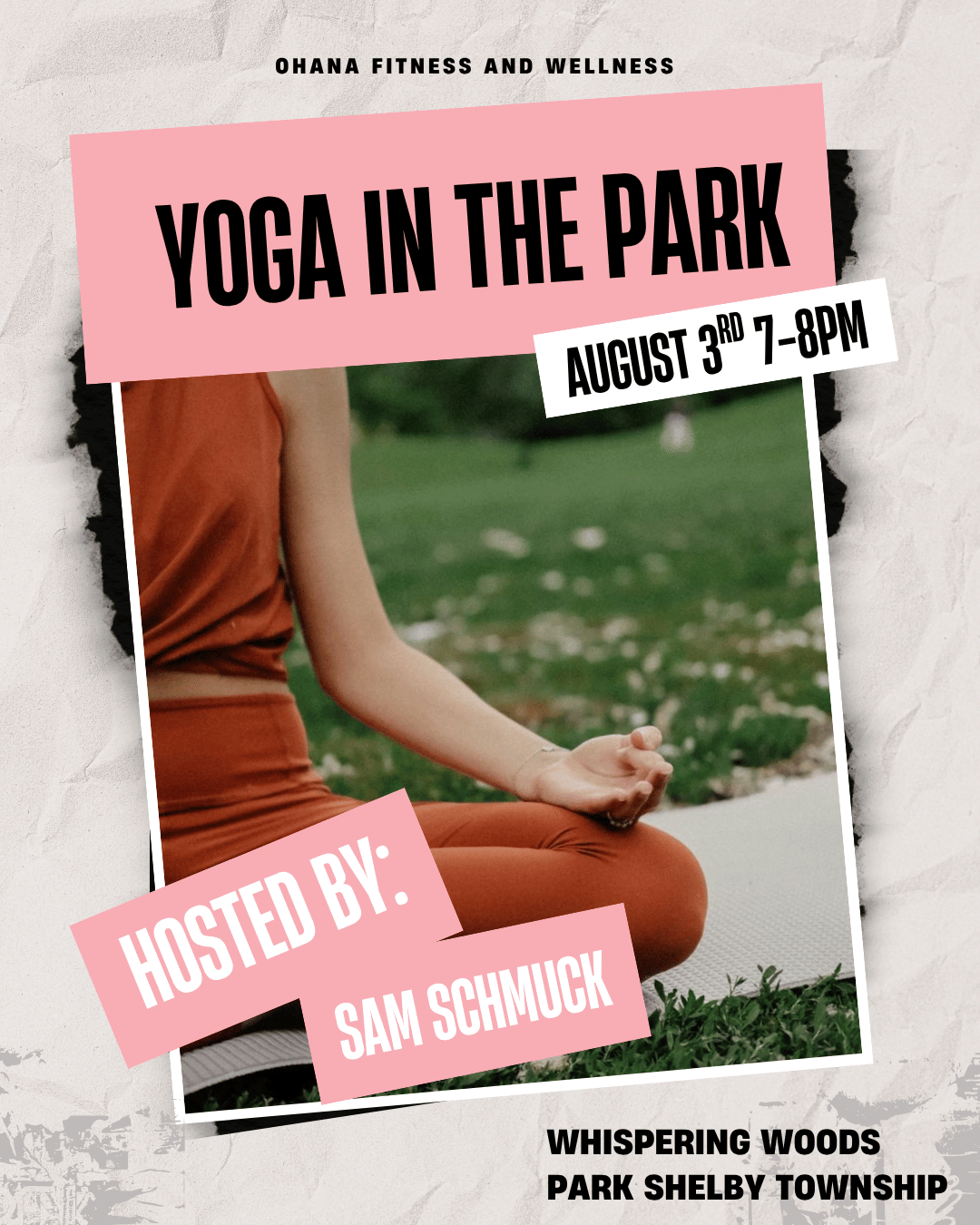 Yoga in the park